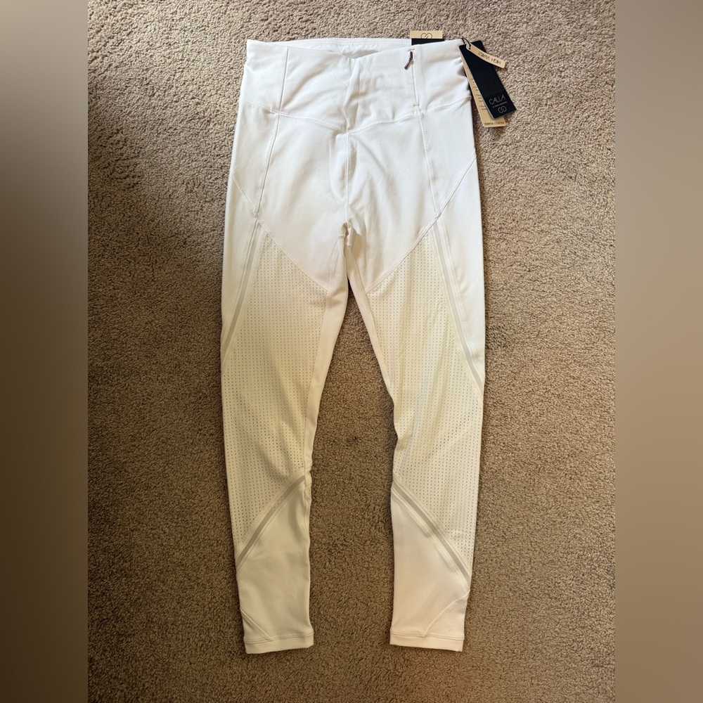 Calia White mesh 7/8 leggings